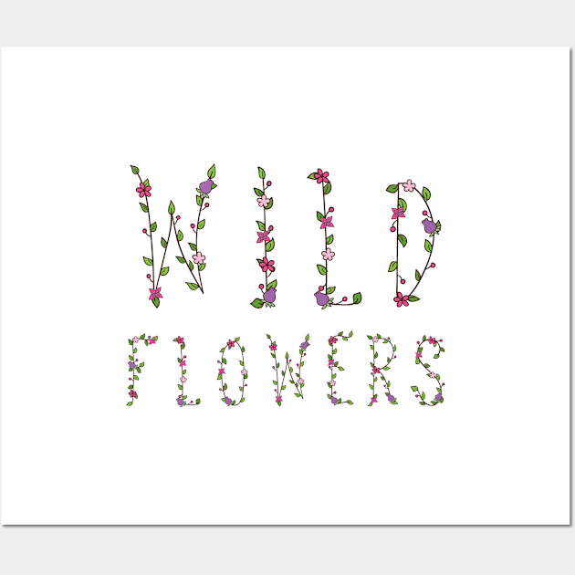 Wildflowers Wall Art by TheABStore